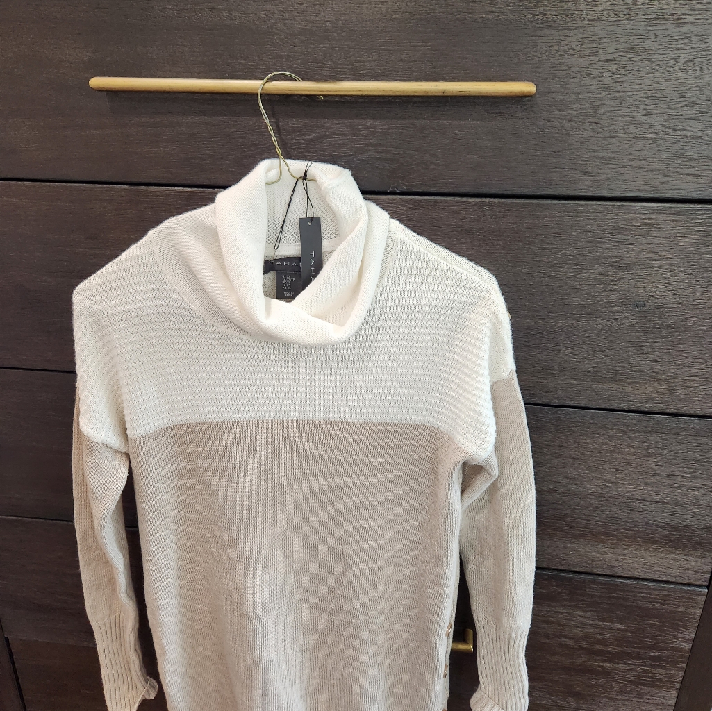 Brand New Tahari Cowl Neck Sweater